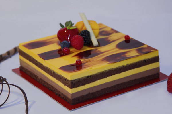 Choco Mango Cake